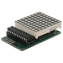 Seamless Cascadable Arduino PIC 8x8 LED 5.5V matrix Max7219 5 x Dupond Cabl