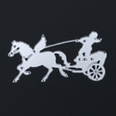 Run Carriage DIY Metal Embroidery Scrapbooking Craft Stencil Cutting Die