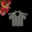 Knitting a sweater Metal Cutting Dies Stencils for DIY Scrapbookings Album Ca TE
