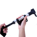Cycle Pump (SUITS ALL VALVES) Mountain Bike BMX Bicycle T-BAR HANDLE Locks U Hn