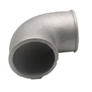 3.5" 89mm Cast Aluminum 90 Degree Elbow Pipe Turbo Intercooler