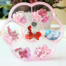 7 Pairs Girls Earrings Box Set Clip-on No Pierced Design Jewelry Kid Accessories