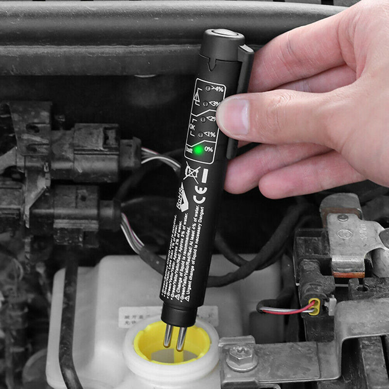 Car Brake Fluid Tester Pen with LED Indicator for DOT 5.1 4 3 Brake Fluid