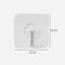 5X(20Pcs Hook Strong Transparent Suction Wall Sucker Hanger Waterproof Adh E1F1)