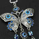 Oval Blue Evil Eye Amulet Wall Hanging Decor Blessing Protection New I3S4