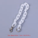 Transparent Necklace Women Bead Chain Female Symbol Girl Choker Punk Rock St Hn