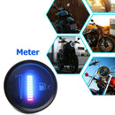2 inch 52mm Car Motorcycle Fuel Level Meter 12V 8LED Oil Fuel Gauge Universal