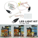 Lighting Kit For LEGO Creator 10246 Detective's Agency W2R0 (LED LIGHT KIT L0J9