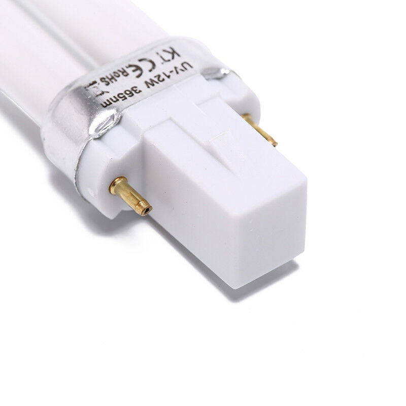 3pcs 12w uv lamp light bulb for nail dryer electronic nail dryer uv gel tube BX