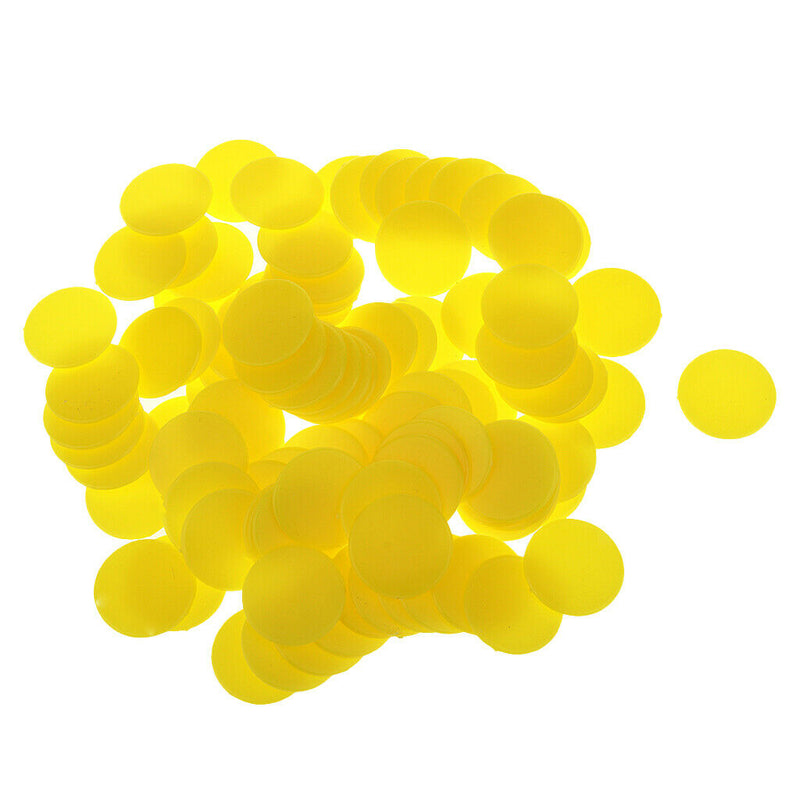 200 pieces Opaque Plastic Board Game Currency Counters children Numeracy