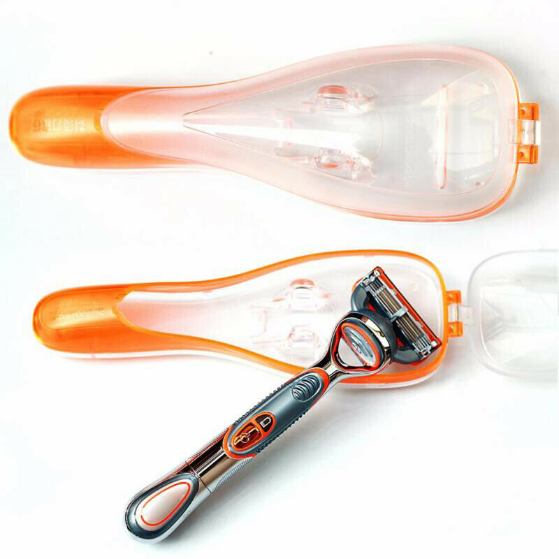 1PC Portable Travel Razor Blades Holder Box Case Storage Bathroom OrganizerS Ew