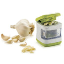 Double-sided pressing garlic cutter kitchen portable garlic grinder vegetable
