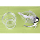 Kitchen Acrylic 1 Cup Bee Hive Honey Syrup Dispenser Jar With Trigger Stand