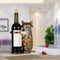 Metal Wine Rack with Wine Corks Container Coin Bank Money Box Cat Shaped Piggy