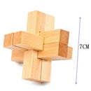 Kongming Luban Lock Kids Wooden Chinese Traditional Puzzle Child Brain Game