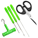 5Pcs/Set Baiting Needle Set Carp Fishing Bait Tool Kit Hook Load Rig Knot P D3H2