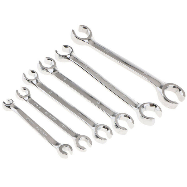 6 Pcs/set Metric Drive Double Open End Spanner Wrench Flare Nut Wrench Kits