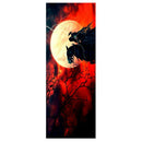 Waterproof Rear Window Grim Reaper Horse Graphic Stickers Car Truck SUV Decals