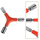Bicycle Bike Y Type Socket Wrench Repair Tool 3 arms Hexagon Spanner 8-10mm MQN