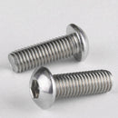 M6 x 14mm Stainless Steel Button Head Socket Cap Screw 20 Pcs A9Z7