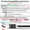 USB Cable Fast Charging Type C Cable  Data Transfer Wire 200cm