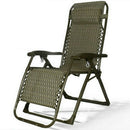 2X Folding Sling Chairs Head Cushion Pillow for Outdoor Leisure Sun Lounger Set