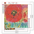 5D DIY Diamond Painting Bright Flower Full Round Drill Embroidery (LG137) A