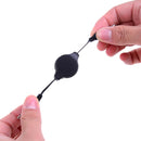 3.5mm Cable aux retractable auxiliary cord for car MP3 black 3C