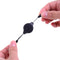 3.5mm Cable aux retractable auxiliary cord for car MP3 black 3C