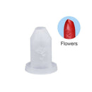 3 piece set DIY 12.1mm simple lipstick filling tube Flowers silicone mold a