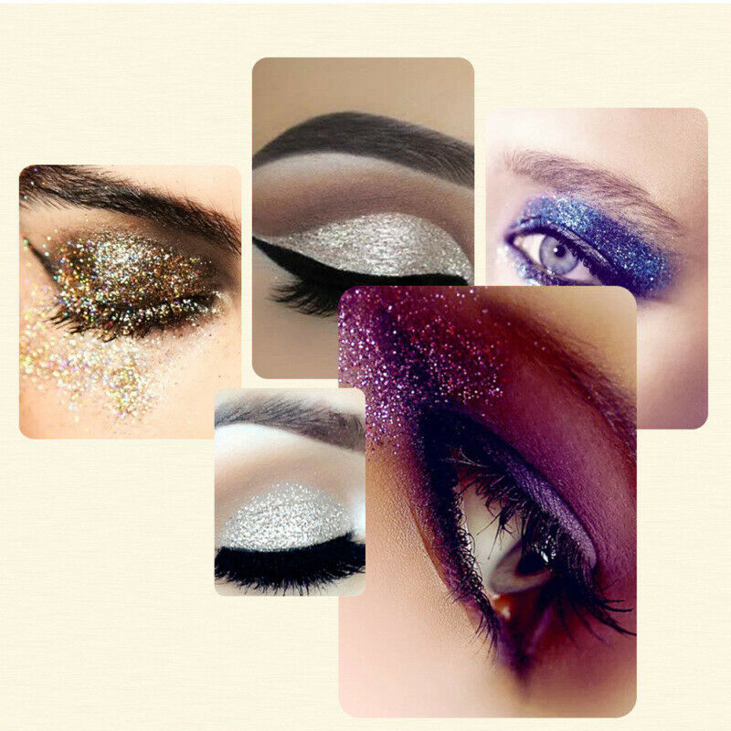 12 Color Glitter Eyeshadow Palette Long Lasting Shiny Eye Shadow Set Eye  XYS