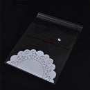 100x Clear Lollipop Chocolate Cookies Favor Candy Cello Bag Cellophane 10*11CMOZ