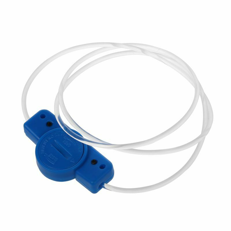 Adjustable LED Light Flashing Collar for Dog Cat Pet cord blue