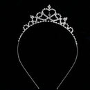 Girl Princess Hairband Child Party Bridal Crown Headband Crystal Diamond Tiara L
