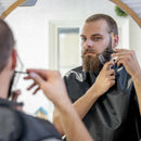 Beard Mustache Facial Hair Trimming Shaping Comb Stencil Template W/ Scissor