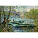 5D DIY Full Drill Diamond Painting Spring Fishing Cross Stitch Embroidery