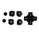 Black.button trigger hinge cover d-pad A B X Y set for nintendo ds lite HTLs MO