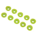 10Pcs Air Valve Stem Mud Guards Tire Tube Silicone for Kawasaki - Green