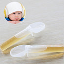 Baby Feeding Spoon Medication Device Utensil Given Medicines Infants Syringe BX