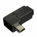Mini USB Buchse Male auf Micro-USB Stecker 2.0 Female Winkel Adapter 90 deg K9B5