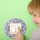 DIY Mandala Diamond Painting Luminous Switch Stickers Bedroom Wall Decals