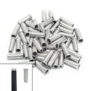 50x Aluminium Insert Fit Iner Diatmeter 6.2mm Carbon Arrows Shaft ForHunting %x