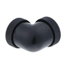 14mm OD G1/4 Inner Thread 90 Degree Water Cooling Tube Connector(Black)