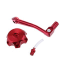 Folding 11mm Gear Shifter Lever Gas Fuel Tank Cap 125cc 140cc Pit Dirt Bike