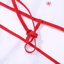 Christmas Tree Skirts Snowflake Elk Ornaments for Home Holiday Party Decor A