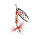 5 Pcs Trout Fishing Tackle Hook Tool Spoon Lure Bait 4g 8g