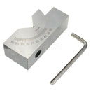 75x25x32mm Precision Mini Adjustable Angle V Block Milling 0 Degree To 60 D
