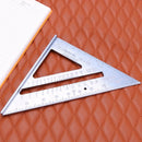 7'' Aluminum Speed Square Triangle Ruler Protractor Miter Framing Measuring JFS