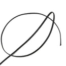 4mm diameter 15m long black wire nylon adjustable braided cable sleeve