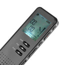 Digital Voice Recorder 8Gb Black Professional Portable Usb Audio Recorder W